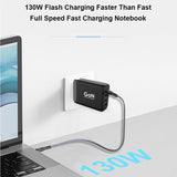 130W Wall PD Charger Super GaN Fast Charger